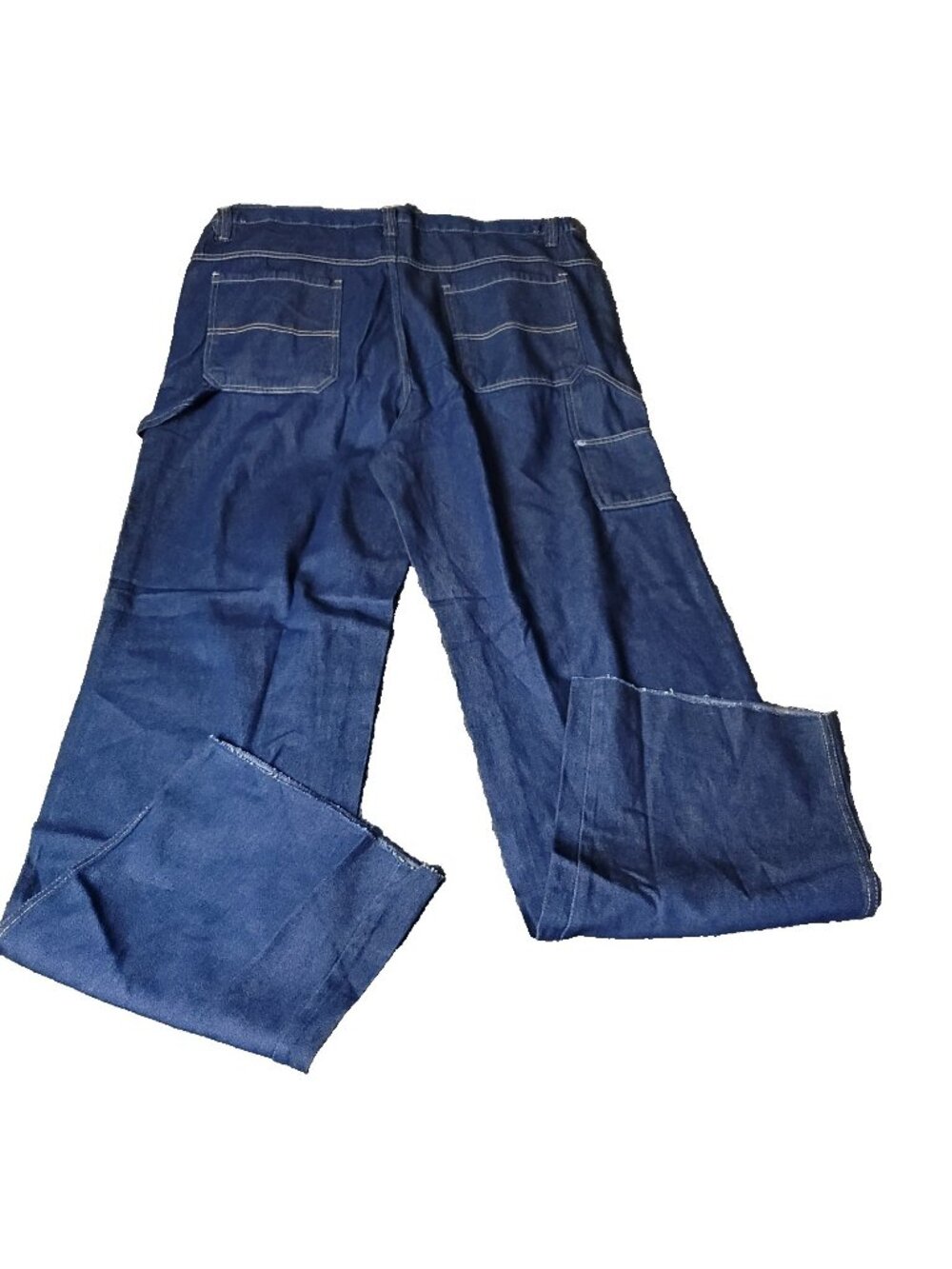 Liberty Blues Carpenter Jeans Mens 44 x38L Big Tall Blue LL y2K Wide Elastic